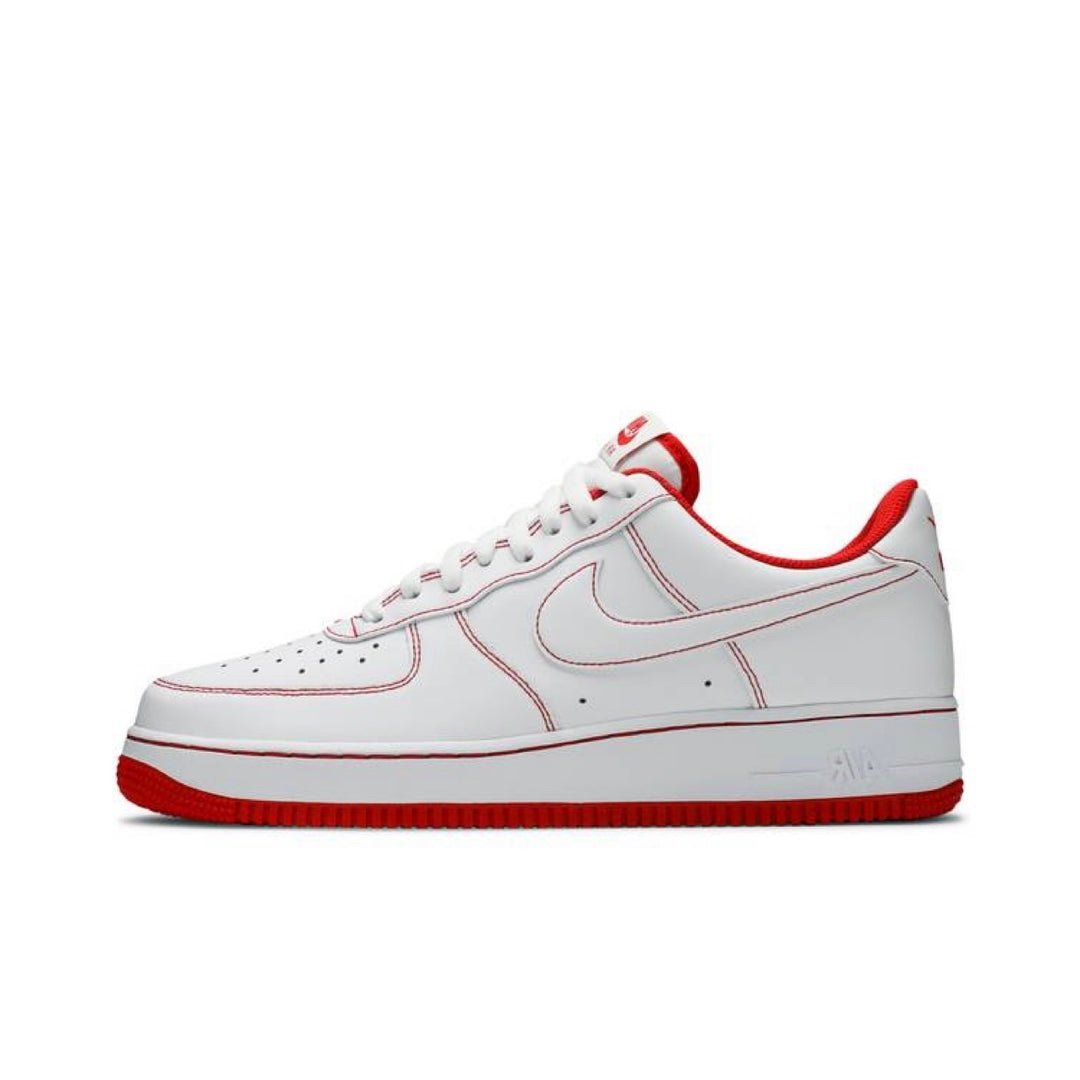 img_0137 NIKE AIR FORCE 1 LOW CONTRAST STITCH 'RED' - Figura 1