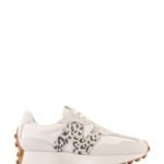 New Balance White/Leopard Print 327
