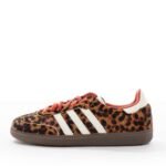 adidas Originals Samba trainers in leopard print