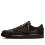 JORDAN 1 RETRO LOW OG SP TRAVIS SCOTT VELVET BROWN