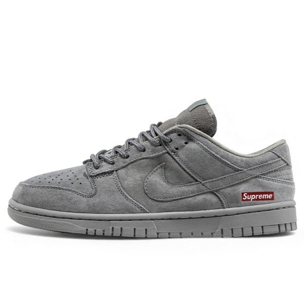 img_2285 NIKE SB DUNK LOW BURGUNDY CRUSH GREY - Figura 1